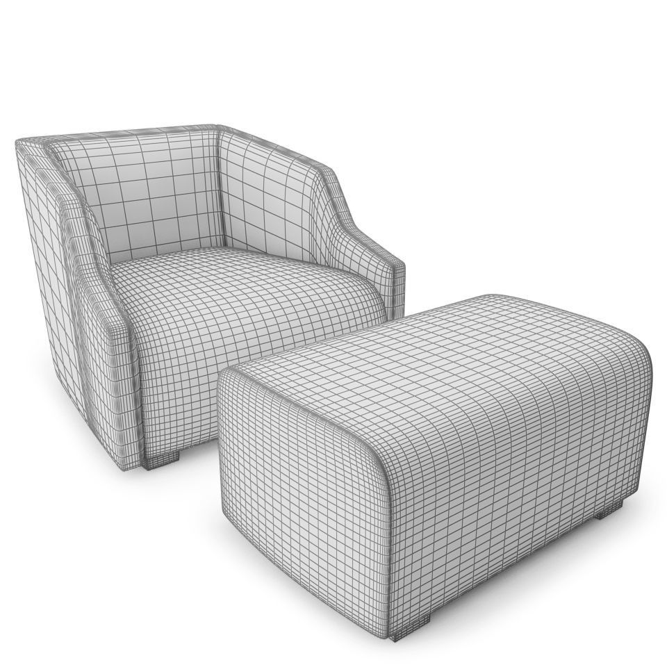 Gallotti and Radice First Armchair 3D model_5