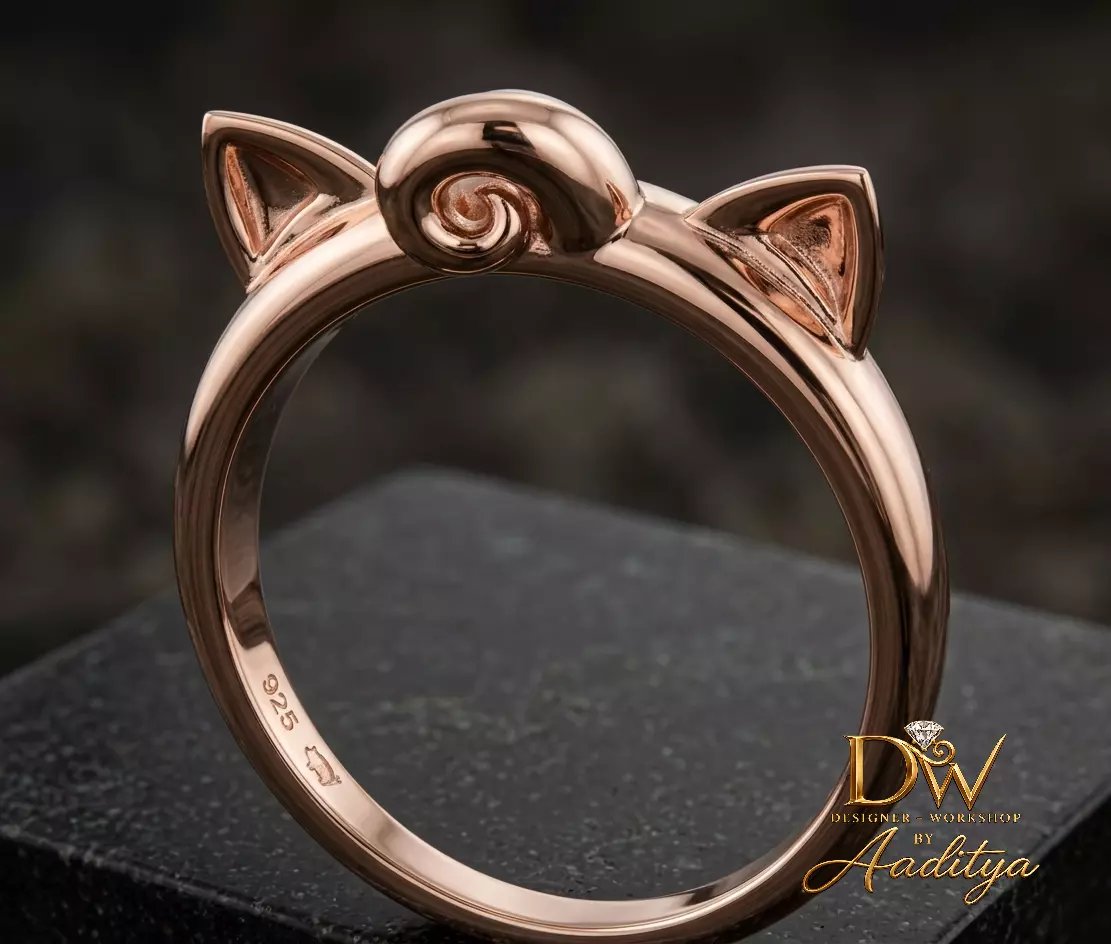 Pokemon Jigglypuff Ring 3D print model