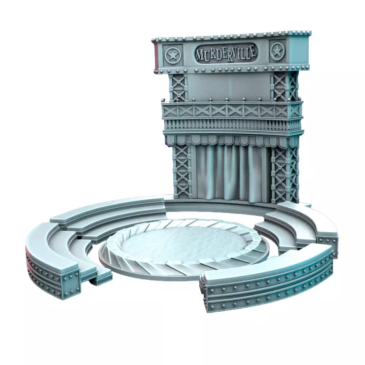 Center Stage VII - Scale Tabletop Model 3D print model