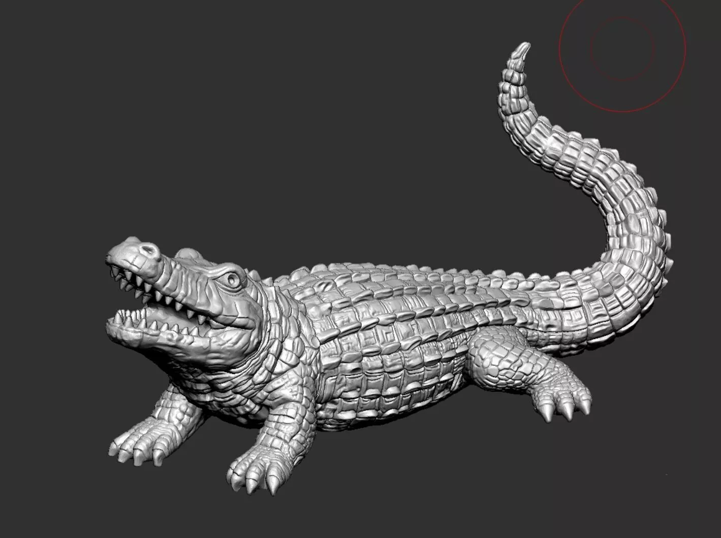 Pendant Crocodile Pendant Crocodile Animal Pendant Animal 3D print model