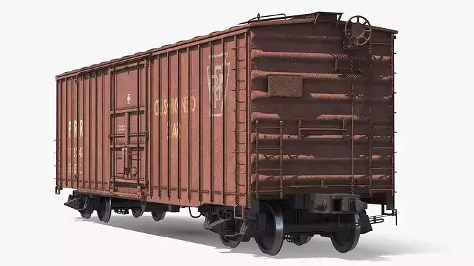 PRR Sliding Door X58B Wagon Used 3D model