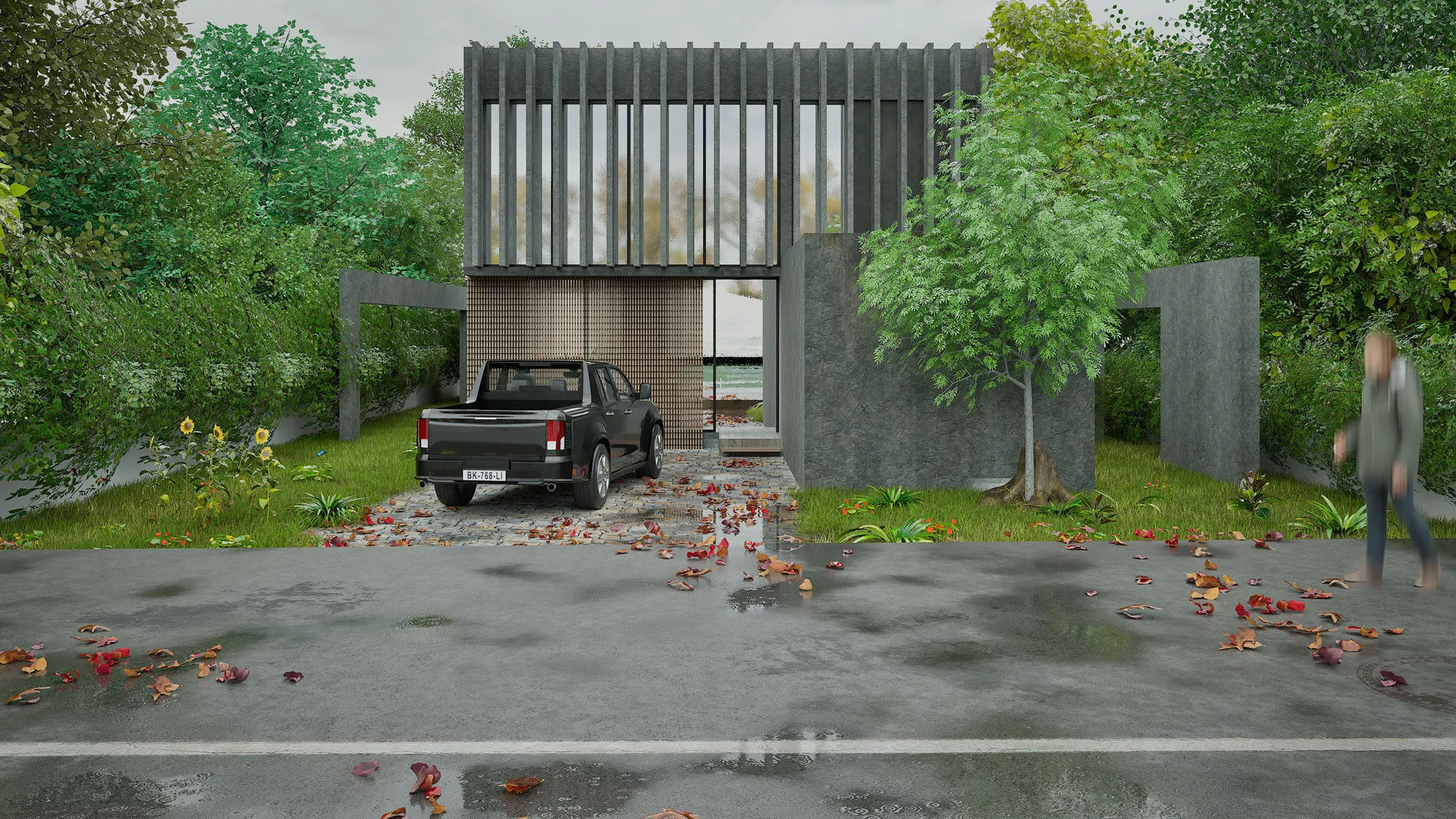 Forest Villa 3D model