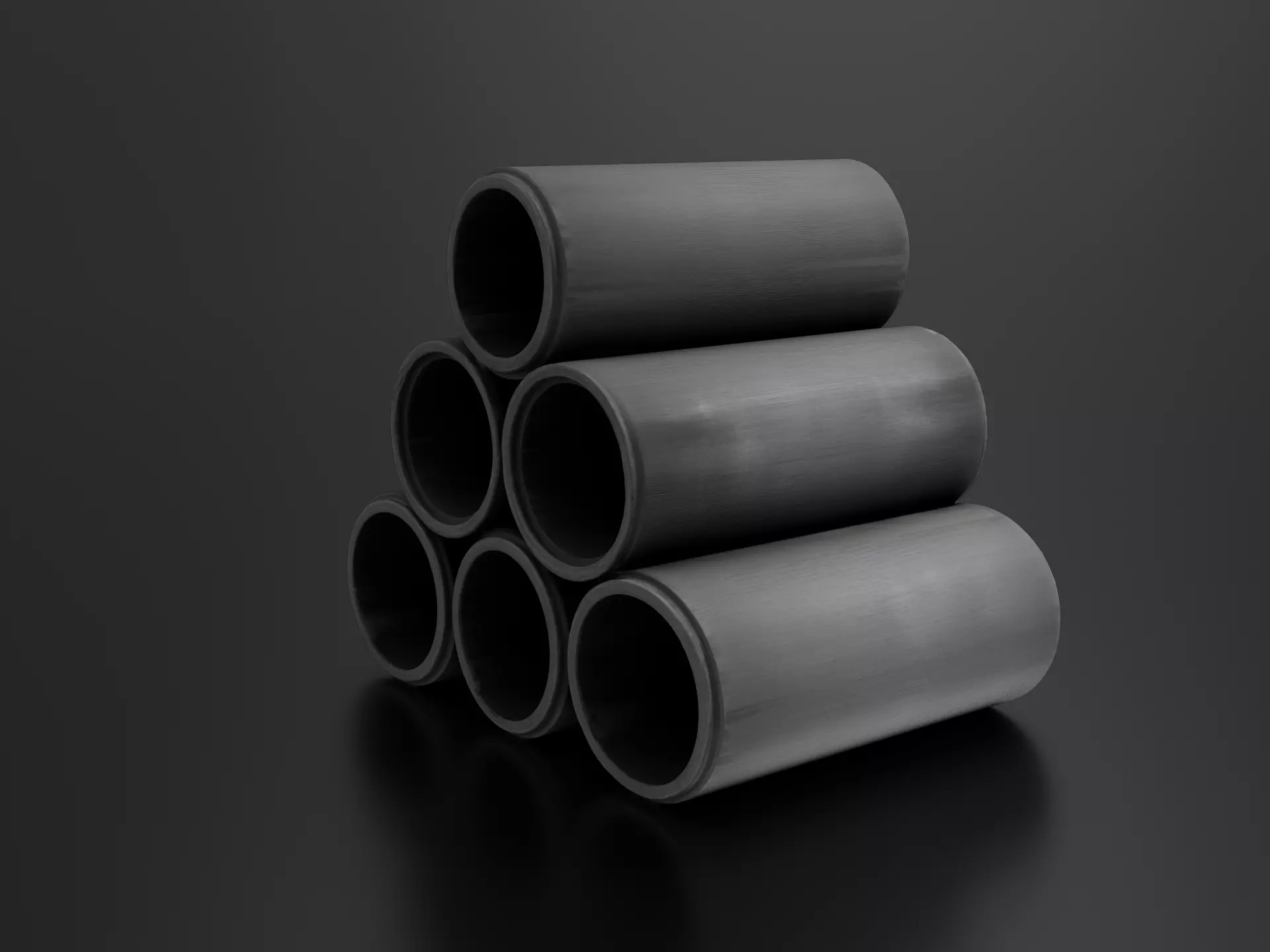 Concrete Pipe 01 3D print model