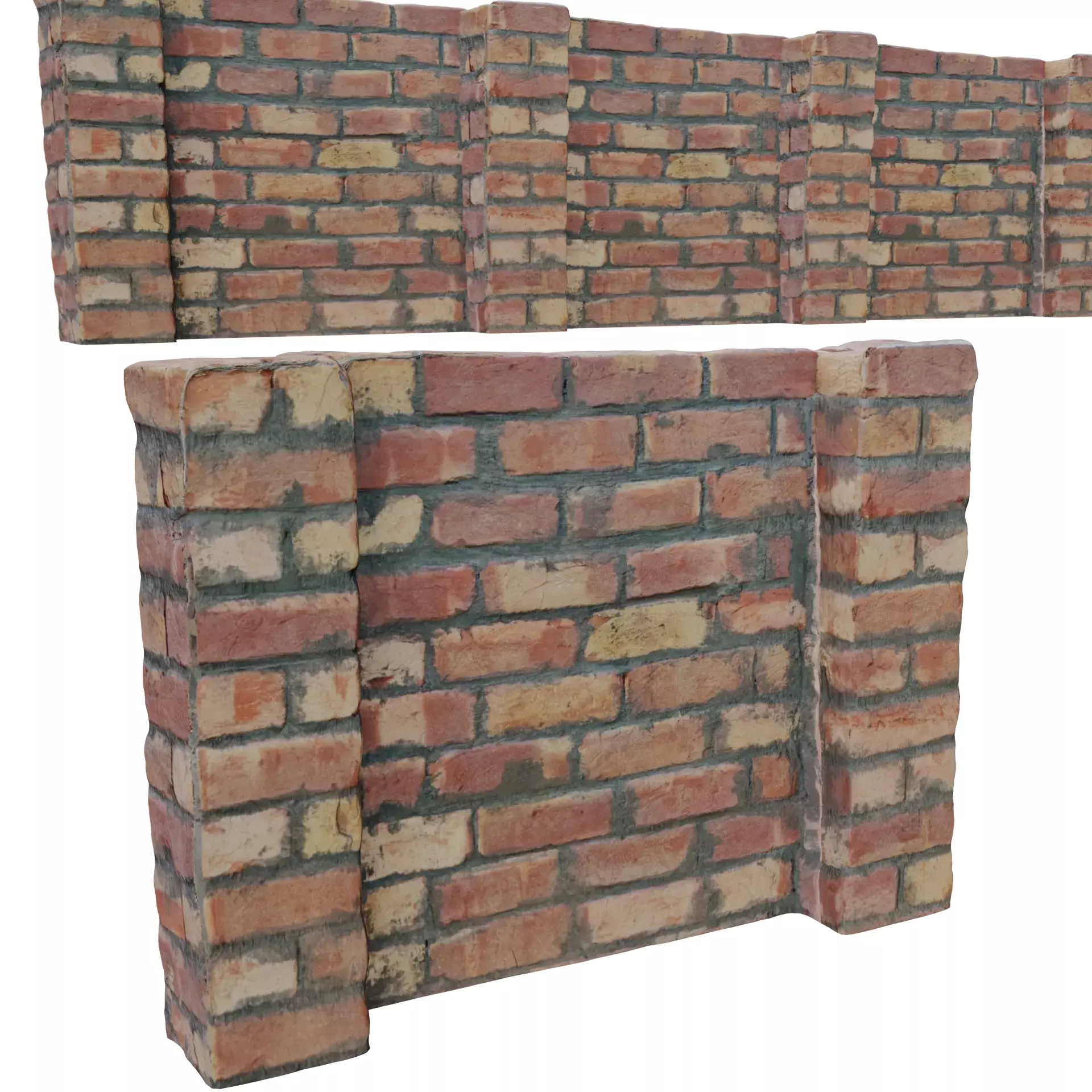 Boundary Wall Scan Free 3D model