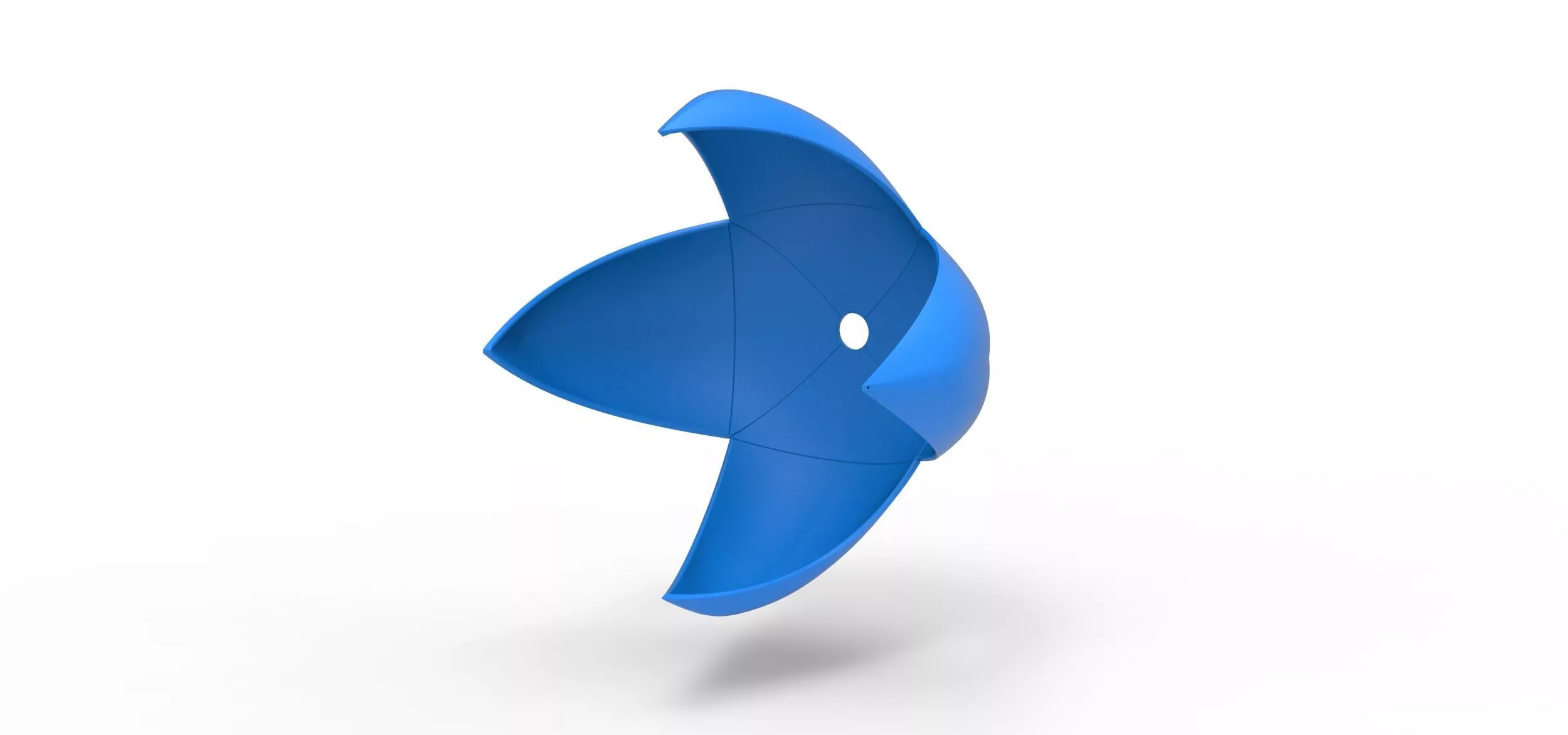 Braking Parachute for Dragster Version 2 Scale 1 to 25 3D print model