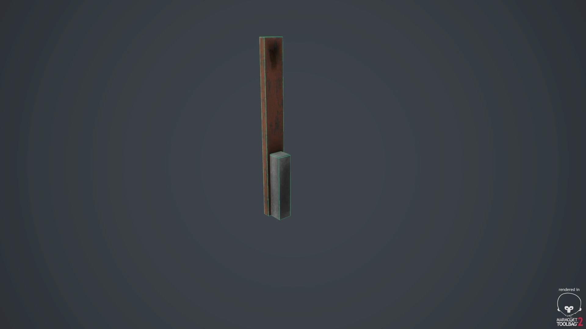 Well free 3D model Free low-poly 3D model_1