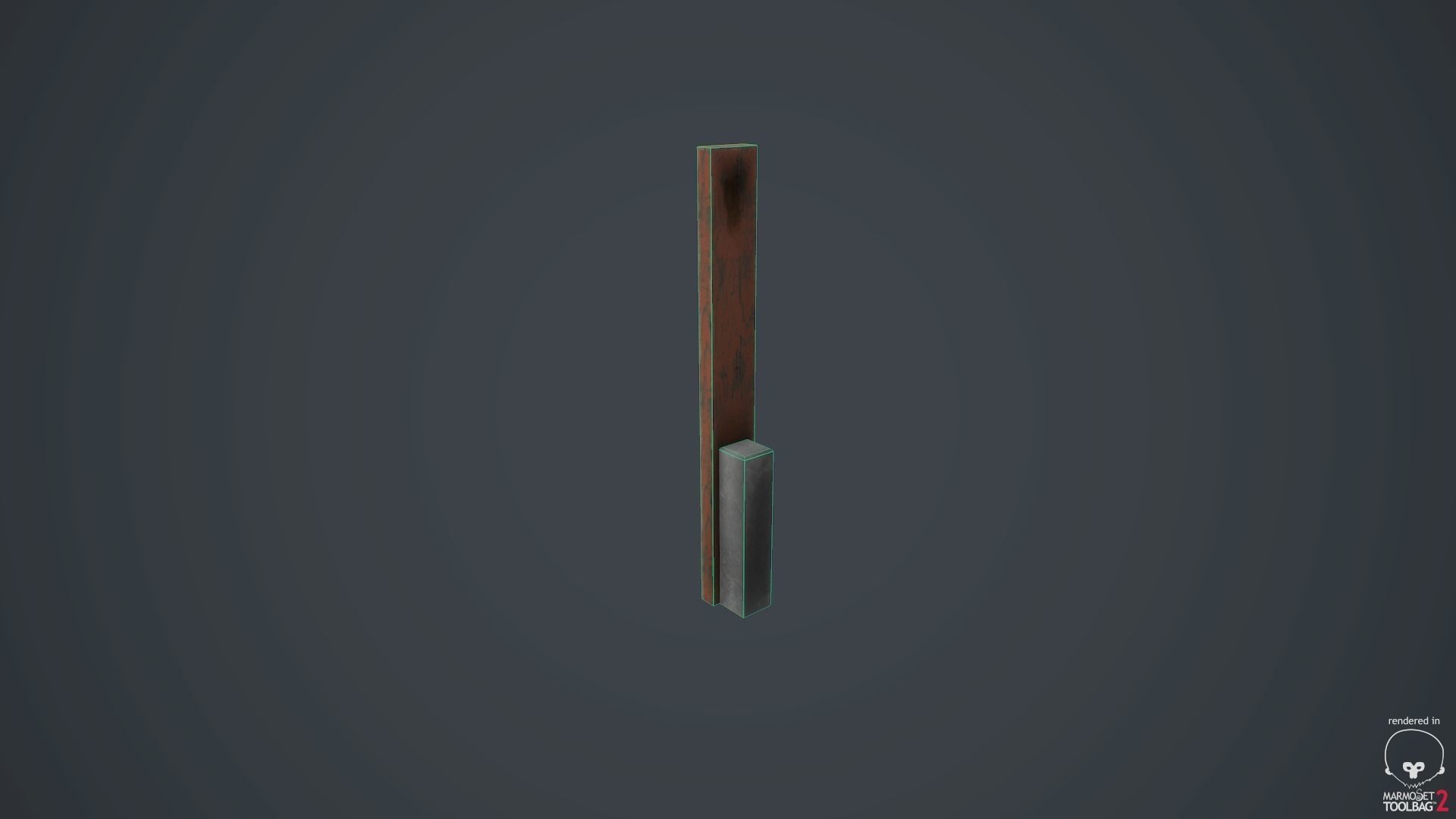 Well free 3D model Free low-poly 3D model_2