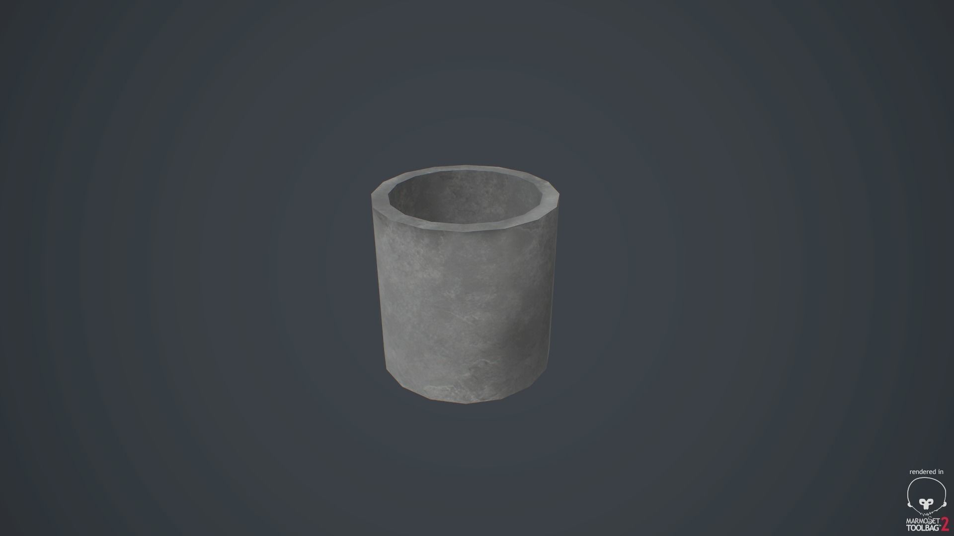 Well free 3D model Free low-poly 3D model_11