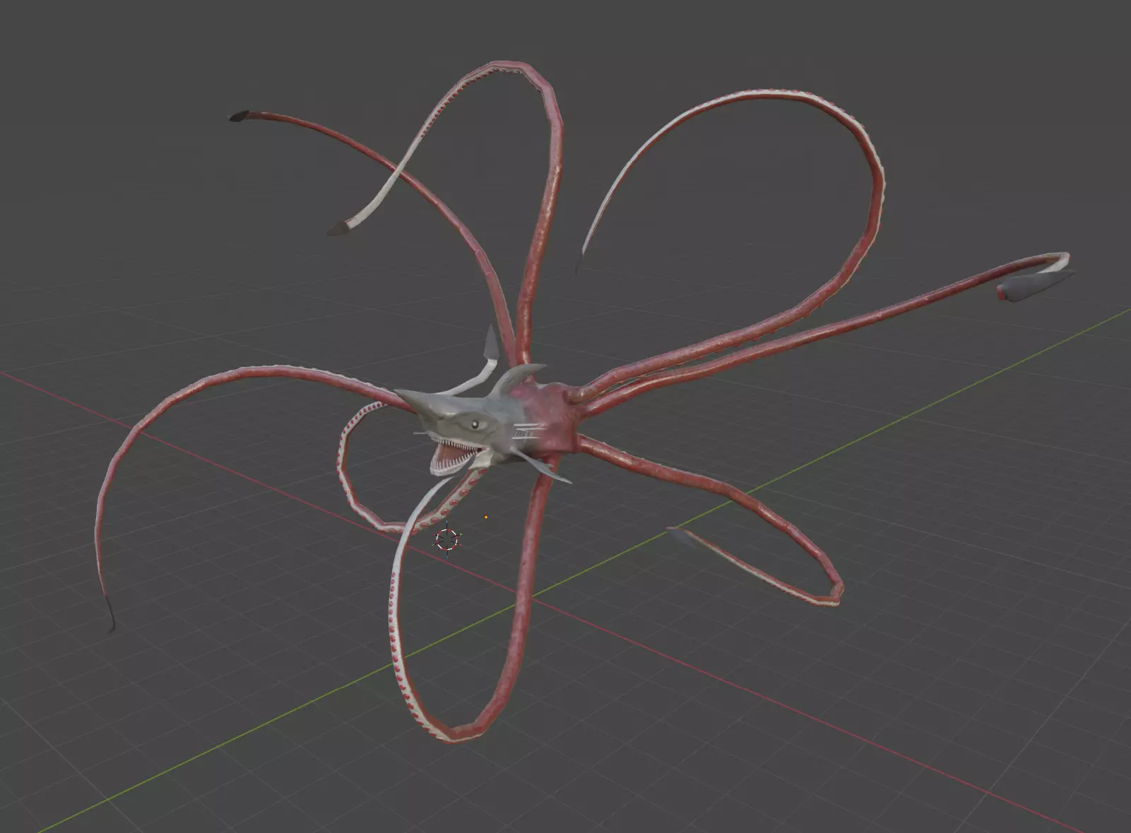 Sharktopus Free 3D model