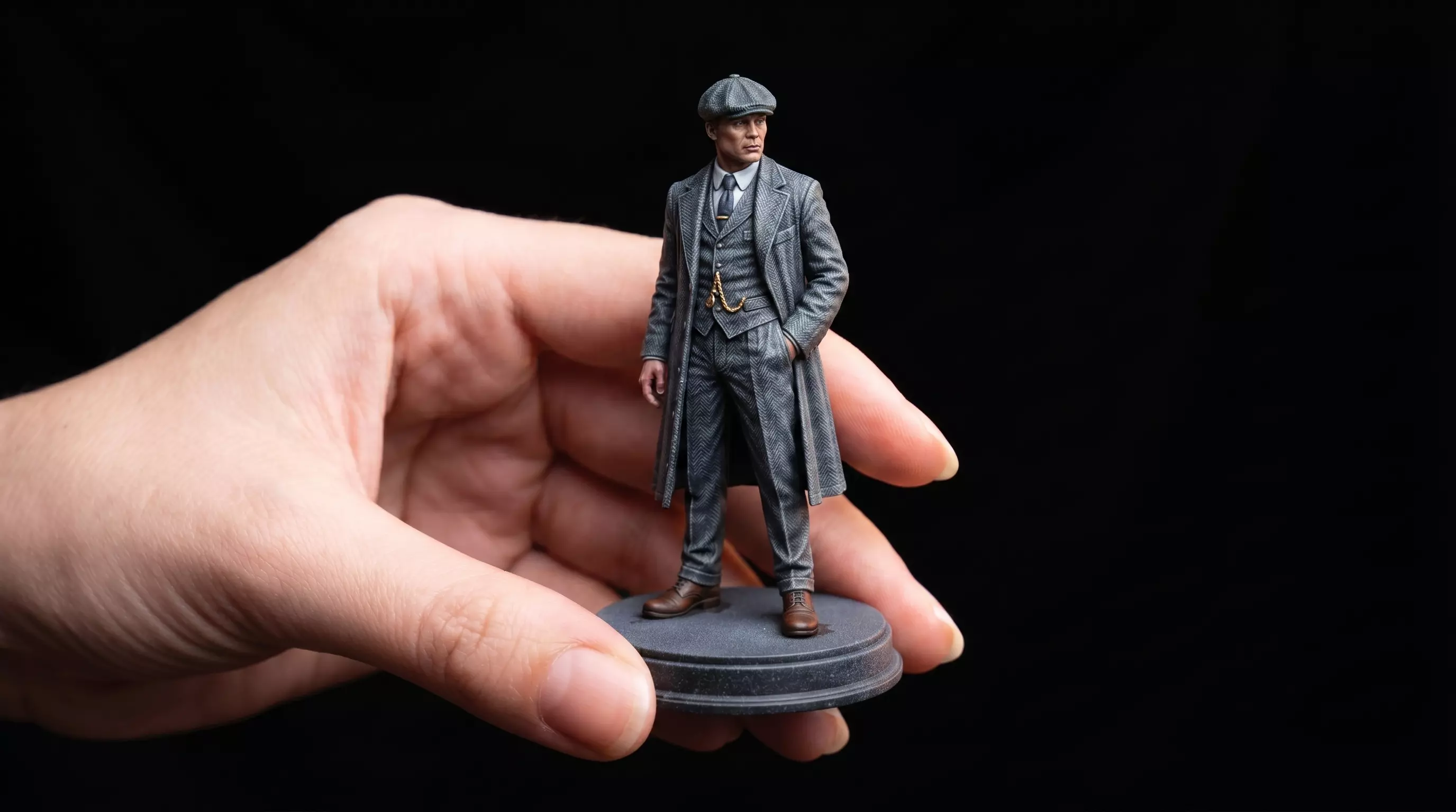Birmingham Gangster Boss - Vintage 1920s Mafia Leade 3D print model
