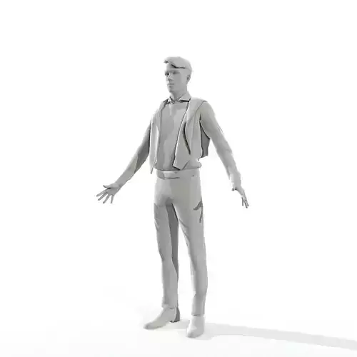 Young business man in a vest