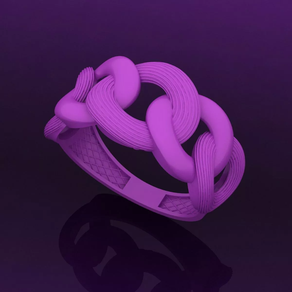 Minimalist Turkish Ring Design 3D print model