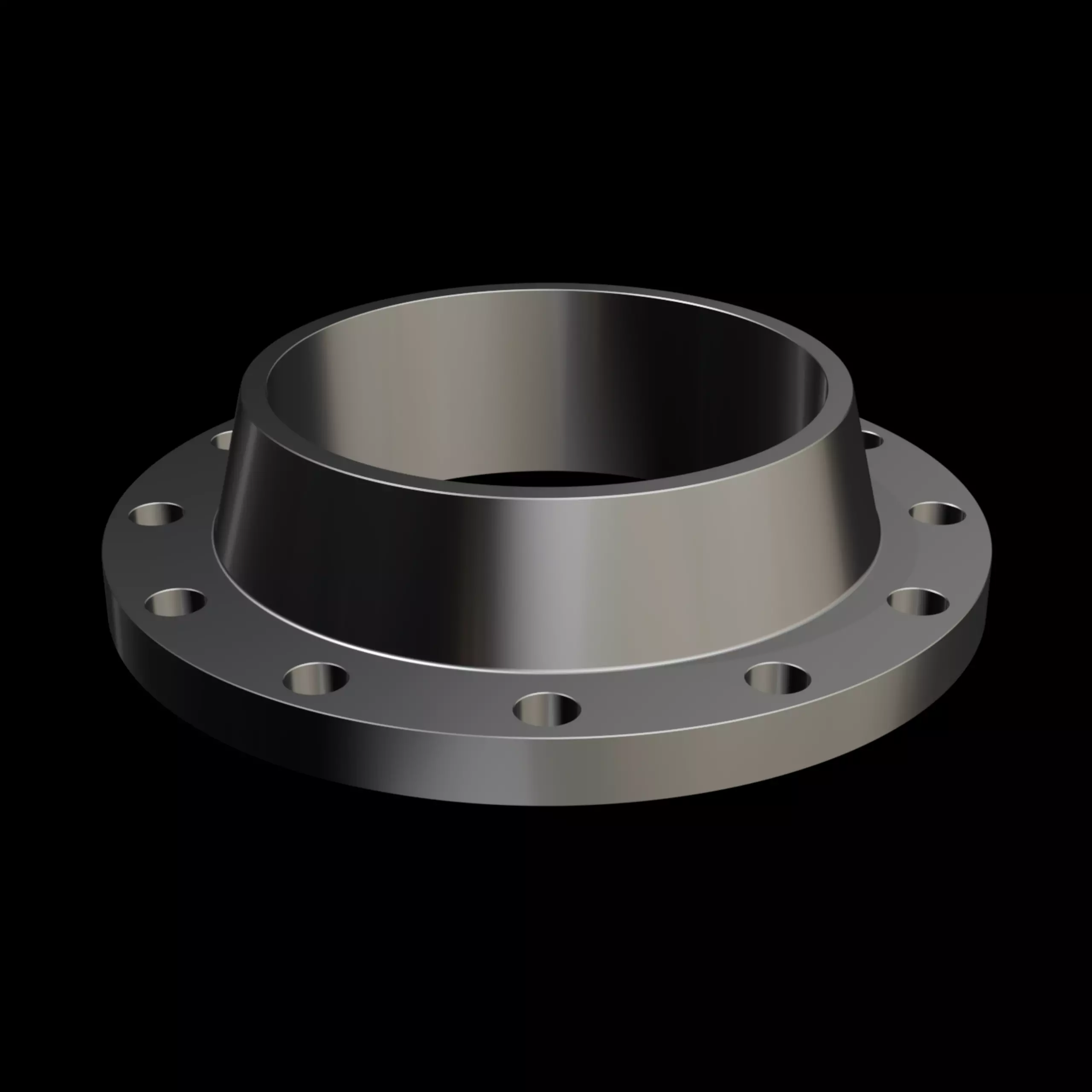 ANSI ASME B165 Class 150 Welding Neck Flange DN250 3D model