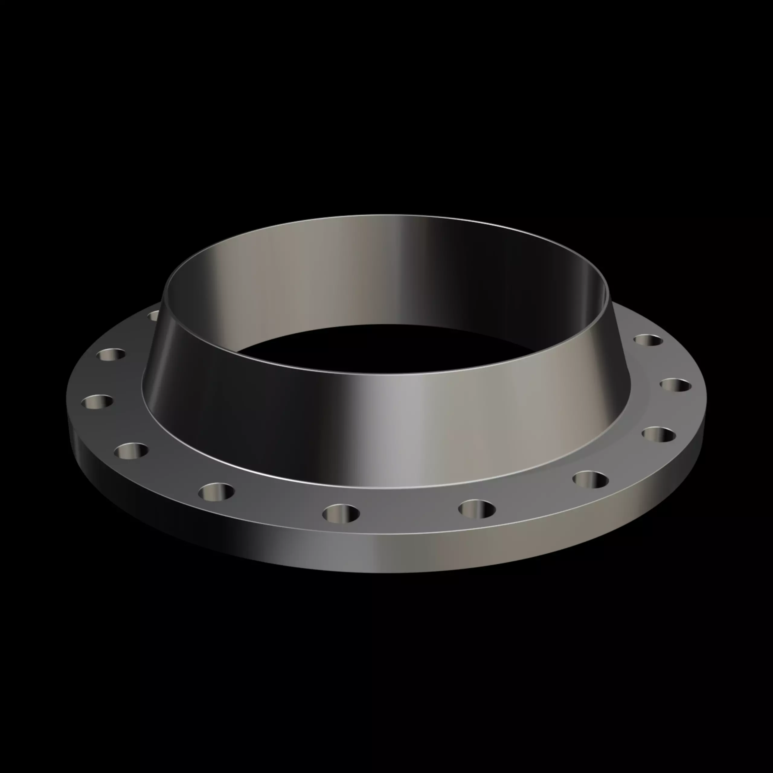ANSI ASME B165 Class 150 Welding Neck Flange DN400 3D model