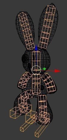 Bunny Character Free 3D model_4