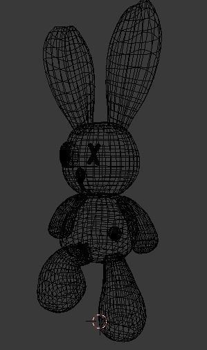 Bunny Character Free 3D model_5