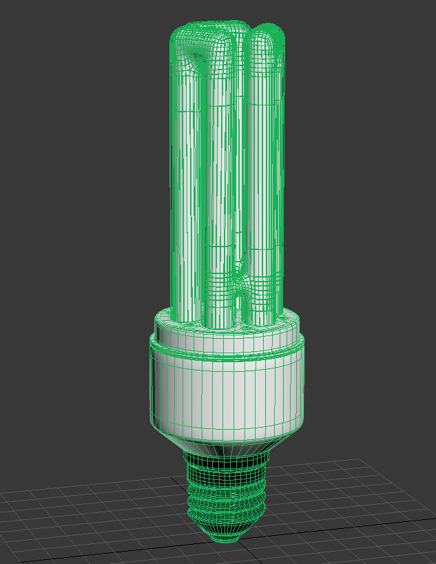 Energy Saver Lightbulb I 3D model_6