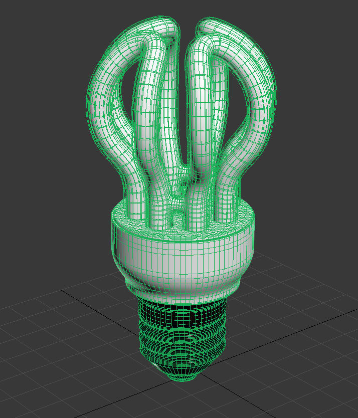 Energy Saver Lightbulb III 3D model_5