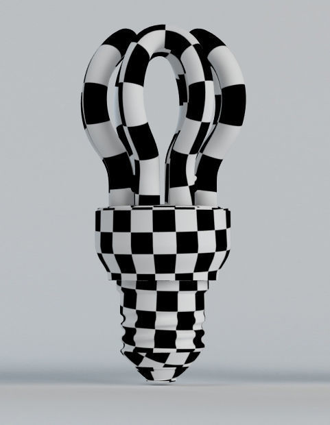 Energy Saver Lightbulb III 3D model_4
