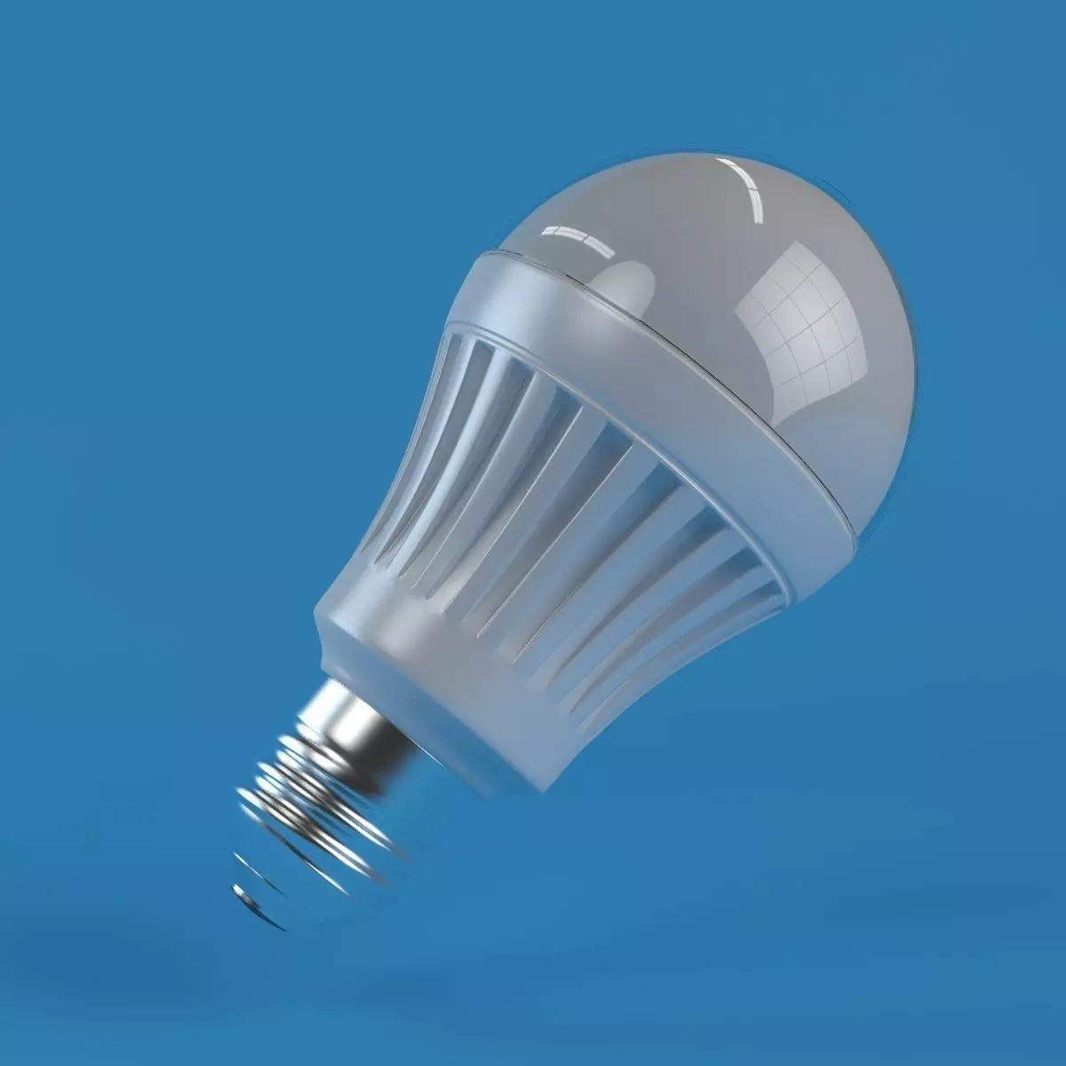 energy saver led bulb 3D model_0