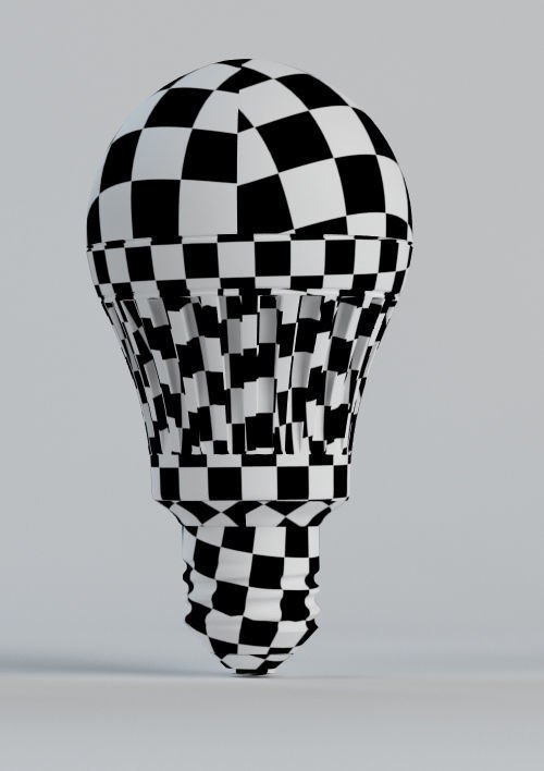 energy saver led bulb 3D model_2