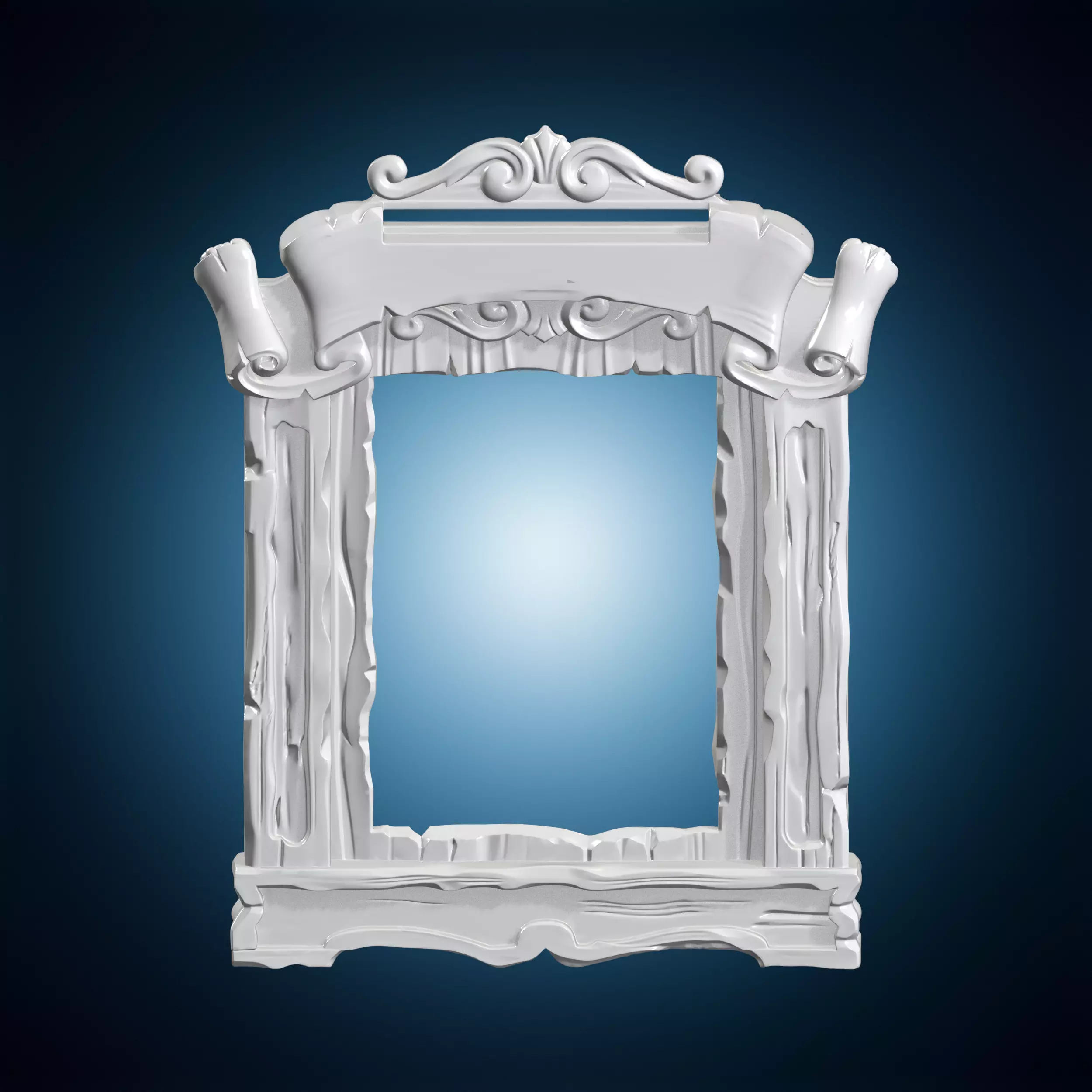 Wanted Poster Lithophane 3D Print Model 3D print model