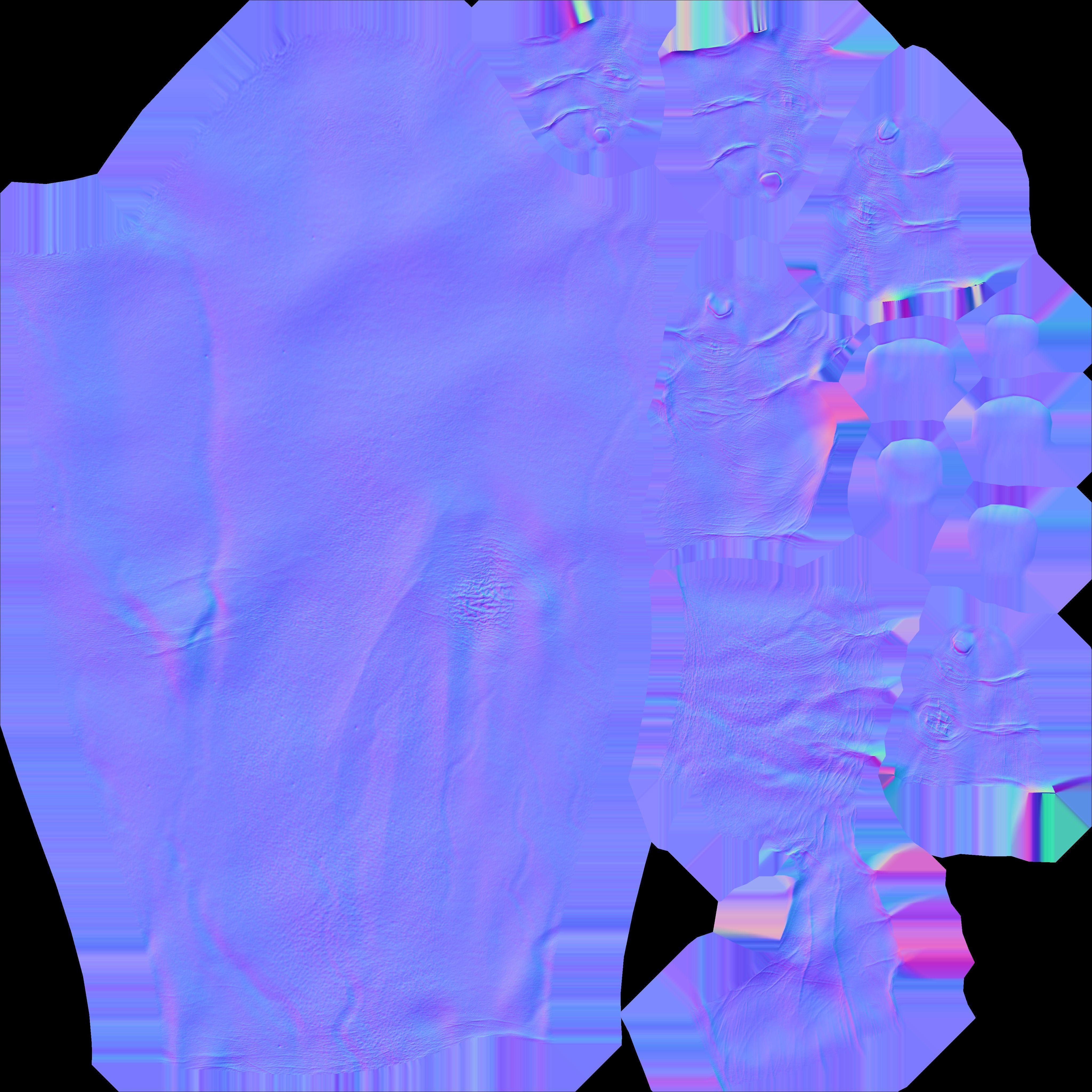 Hand Light skin LowPoly CG Low-poly 3D model_11