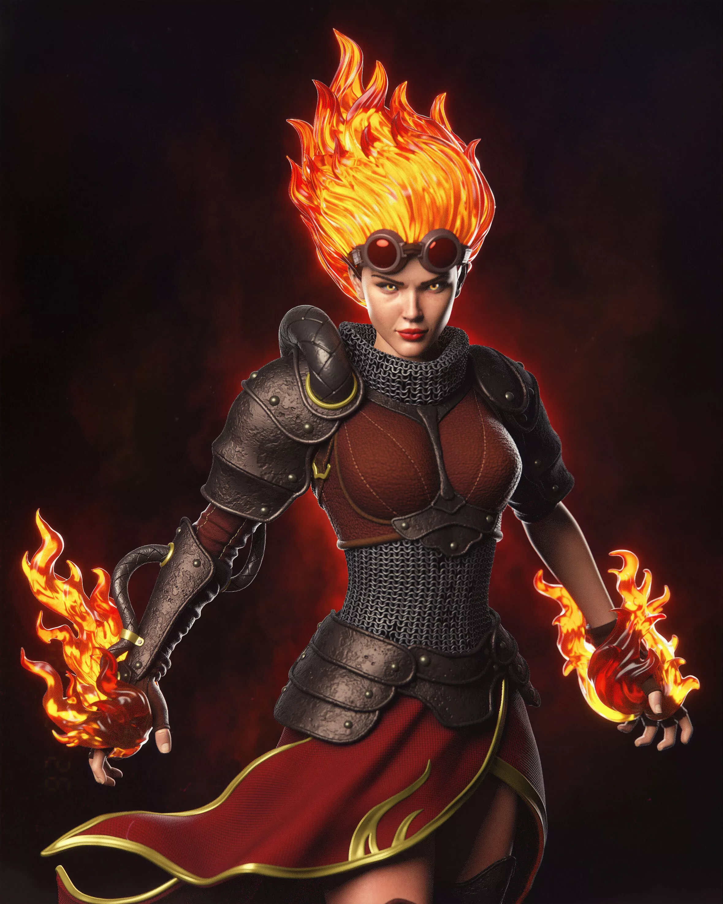 Chandra 3D Print 3D print model
