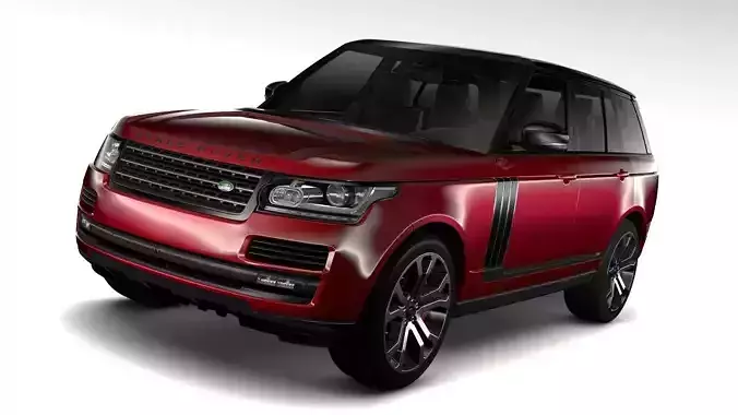 Range Rover SVAutobiography Dynamic 2017 3D model