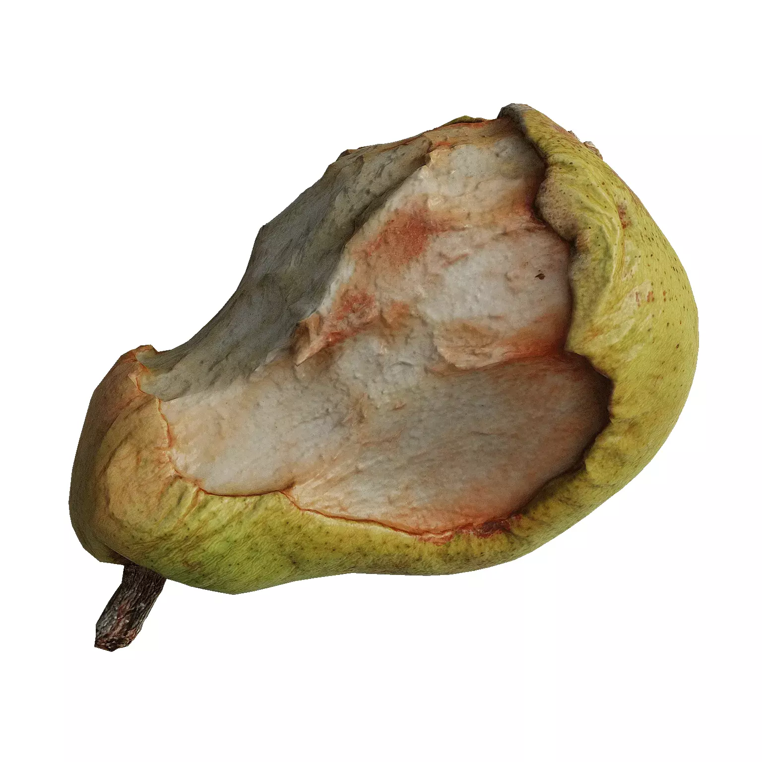 A Bitten Pear Scan Photogrammetry Free 3D model