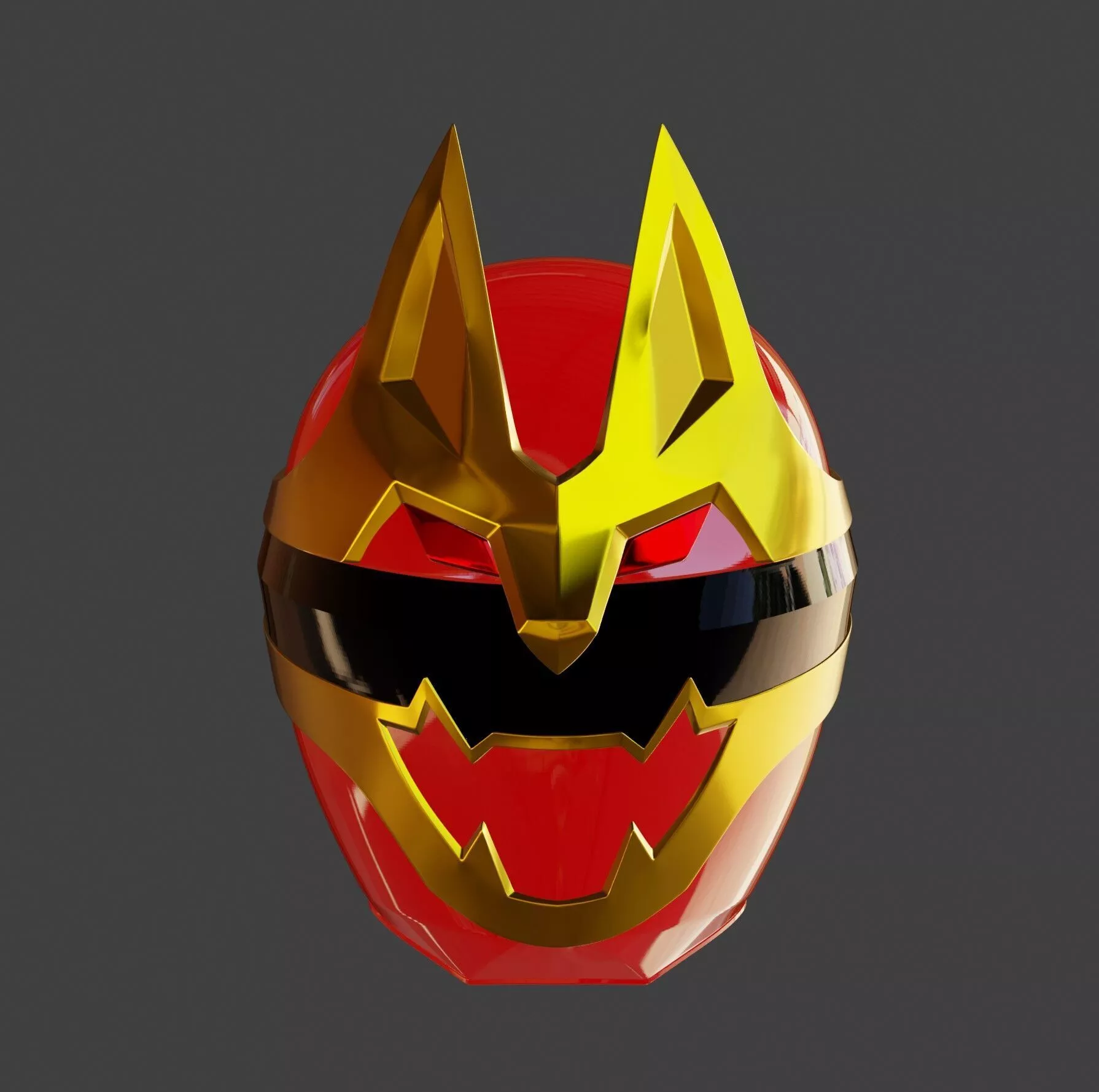 No1 Sentai Gozyuger GozyuWolf Helmet 3D print model