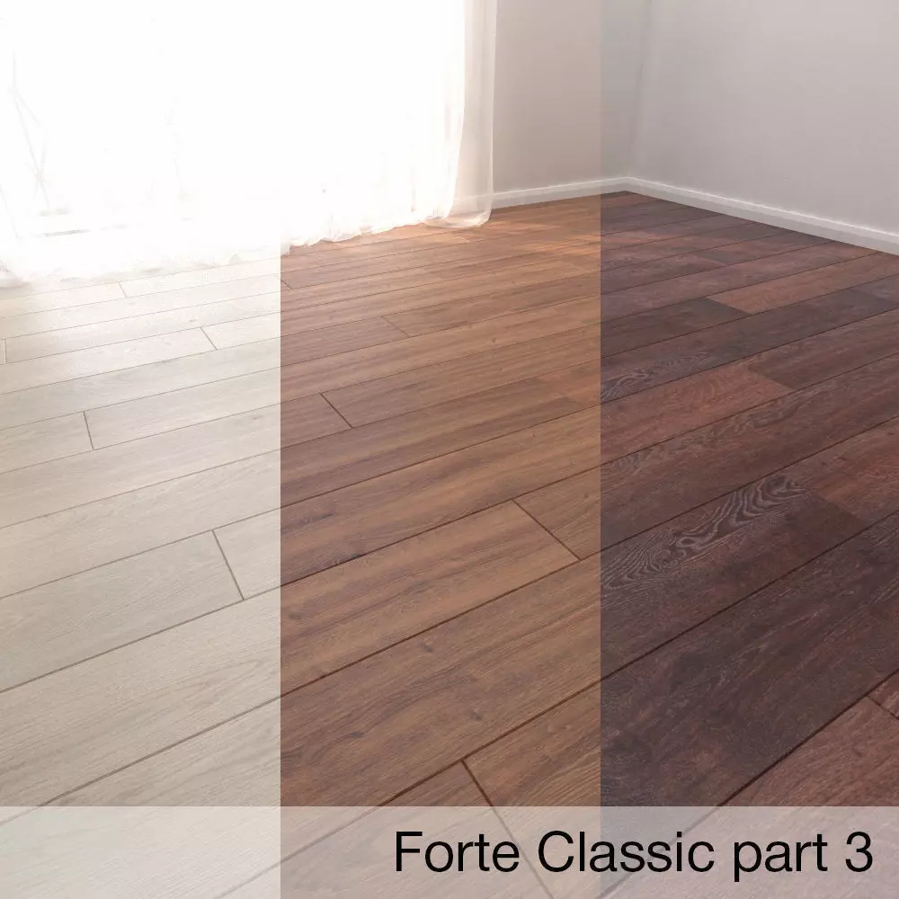 Parquet Floor Forte Classic part 3 3D model
