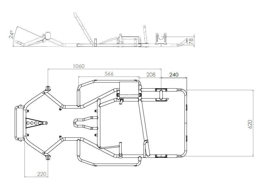Gokart go kart 3D model_7