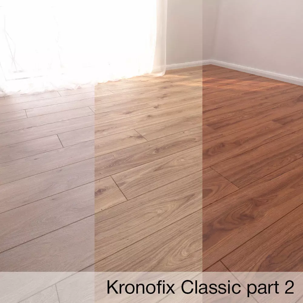 Parquet Floor Kronofix Classic part 2 3D model