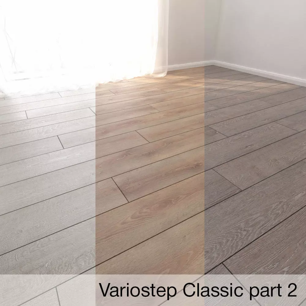 Parquet Floor Variostep Classic part 2 3D model_0