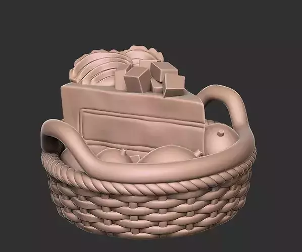 Mango Keycap 3D Print 3D print model 5