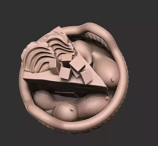 Mango Keycap 3D Print 3D print model 4