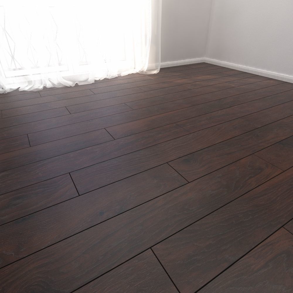 Parquet Floor Vintage Narrow 3D model_3