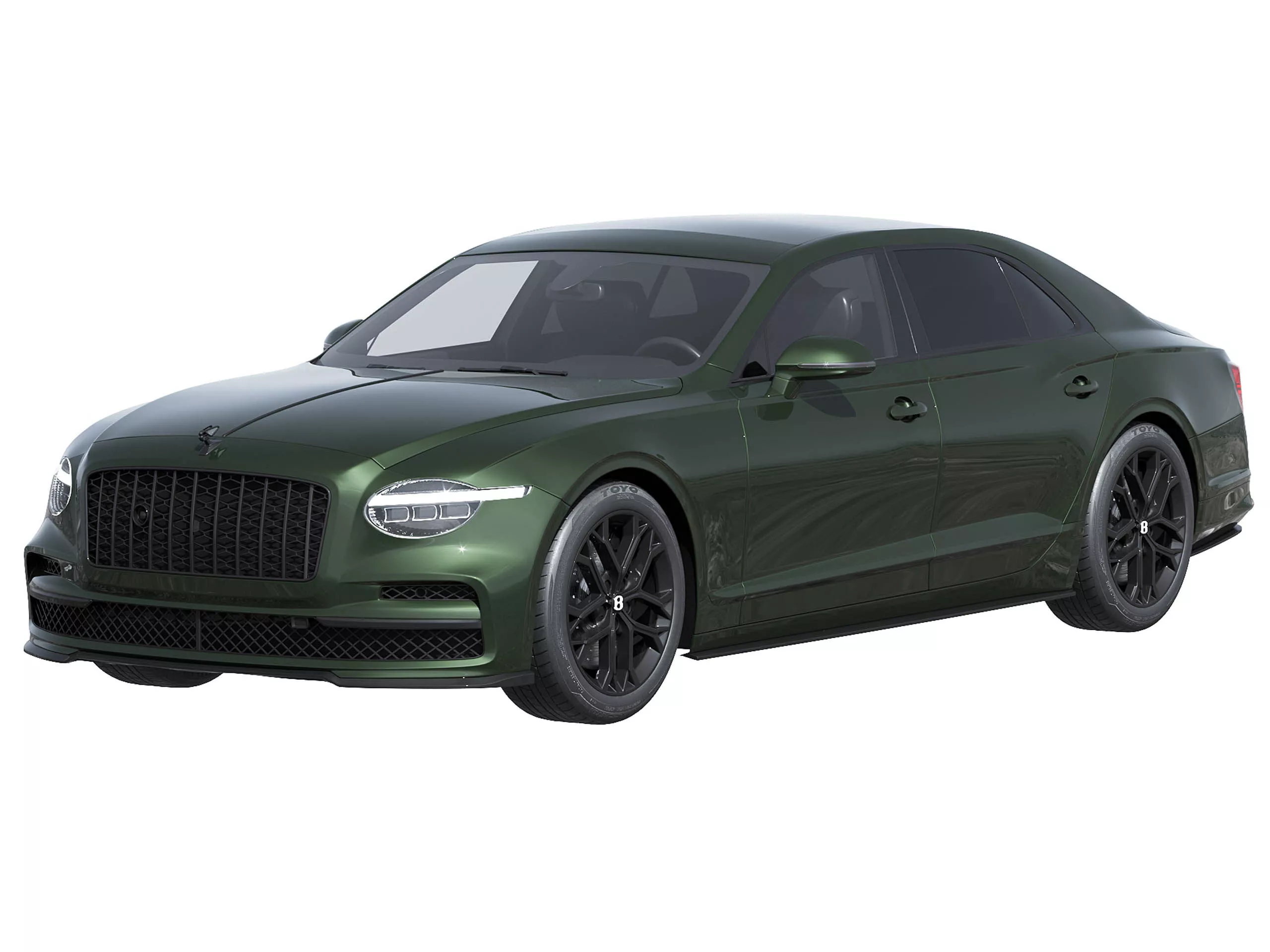 2027 Bentley Flying Spur S 3D model