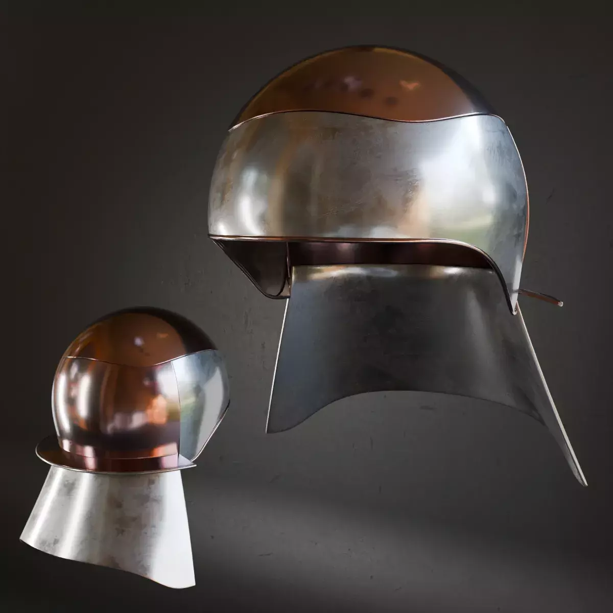 Mk Helmet Ancient 43 Free 3D model