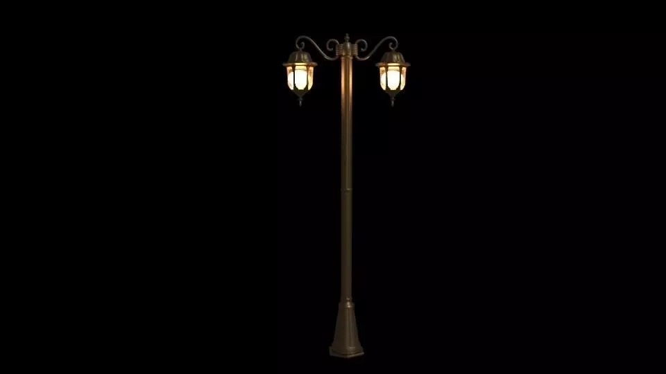 Lamp Post Free 3D model_0