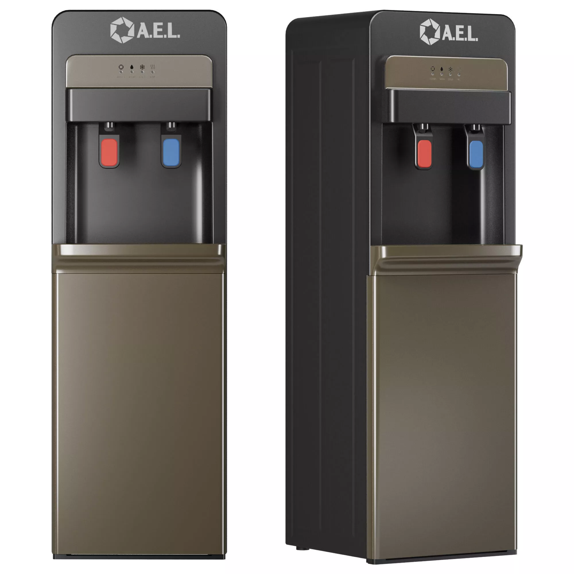 Water cooler 3D model