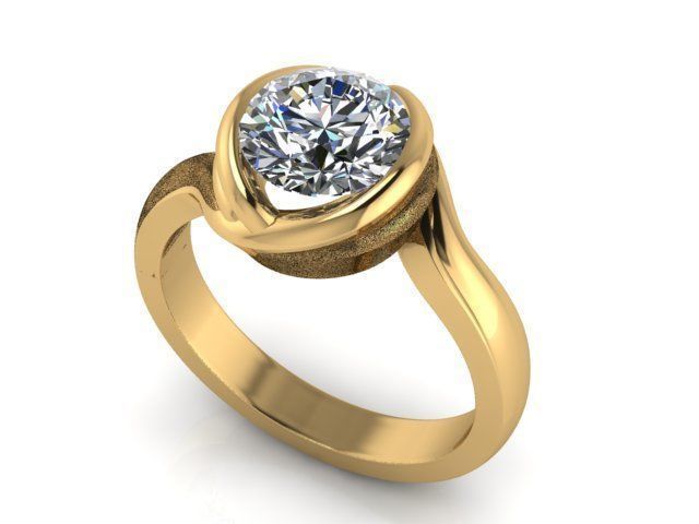 Ring R0072 3D print model_1