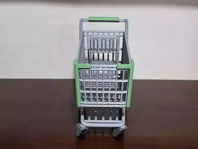 Miniature Shopping Cart for 3d printing 3D print model 4