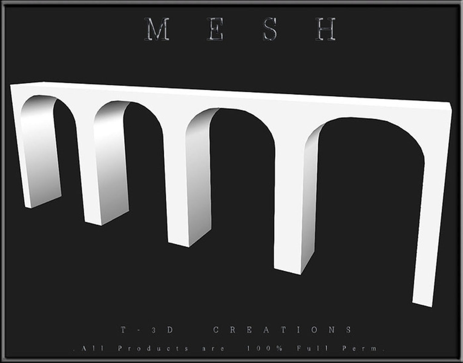 ARCH 04 Low-poly 3D model_2