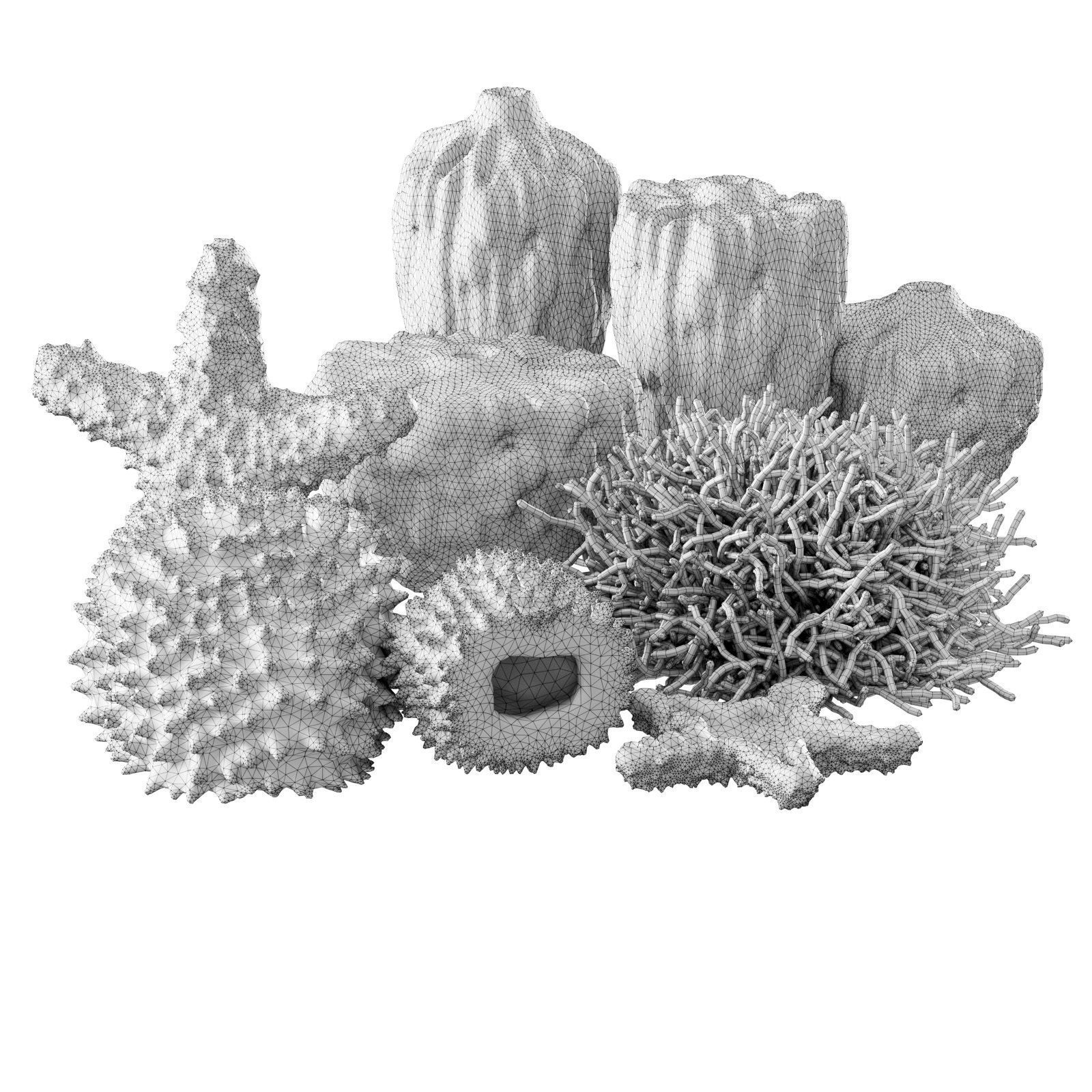 Marine decorations 3D model_1