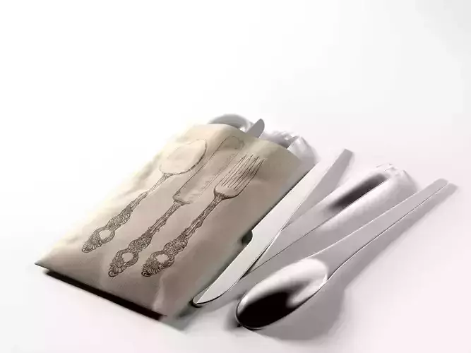 Paper Silverware Holders