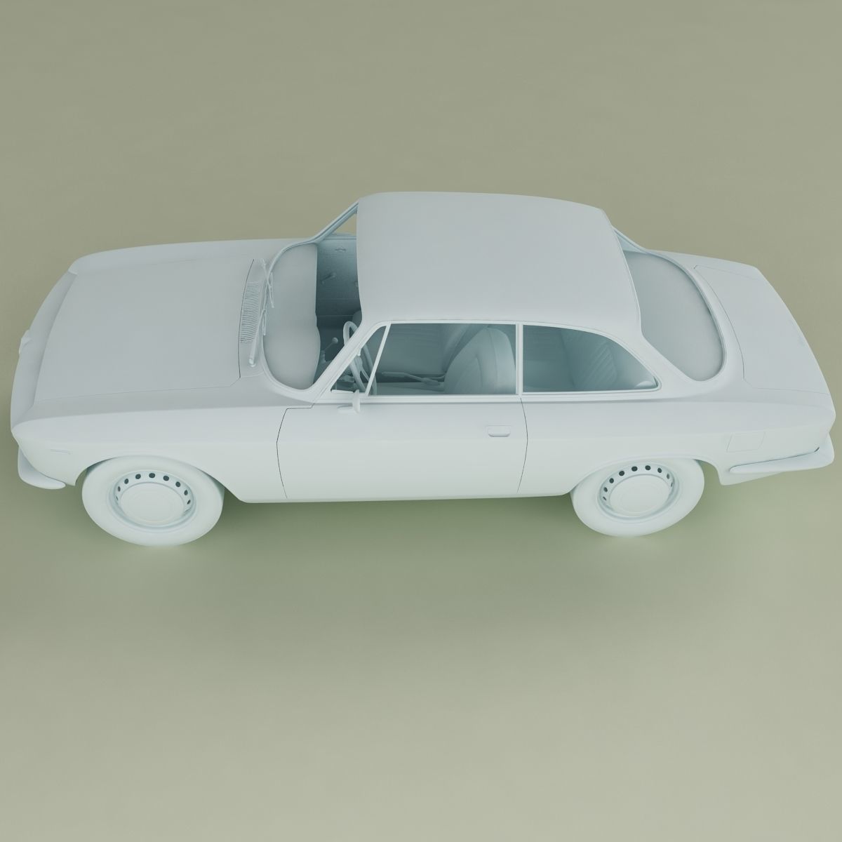 Alfa Romeo Giulia Sprint GT 3D model_11