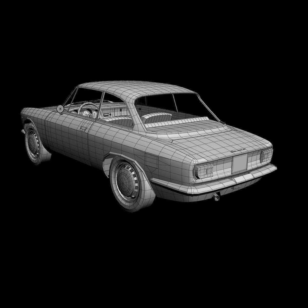 Alfa Romeo Giulia Sprint GT 3D model_15