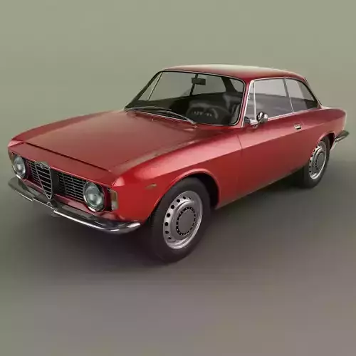 Alfa Romeo Giulia Sprint GT 3D model